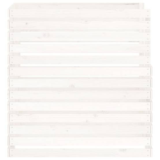 Composteur bois de pin blanc 100 x 100 x 102 cm - PANGIVO - Image 6