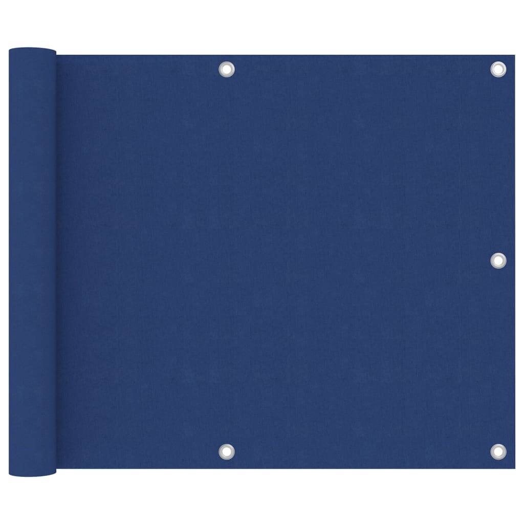 Helloshop26 - Écran de balcon brise pare vue protection confidentialité bleu 75 x 300 cm tissu oxford - Image 1