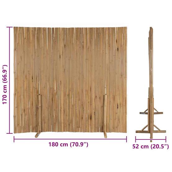 PANGIVO - Clôture Bambou Marron 180 x 170 cm - PANGIVO - Image 10