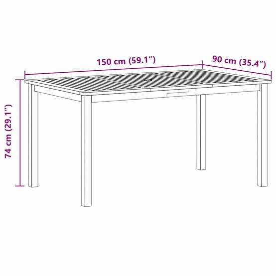 Ensemble Table et Chaises de Jardin 6 Places en Poly Rotin Empilable pour Extérieur Gris – ComfortXL Outdoor Living - Image 10