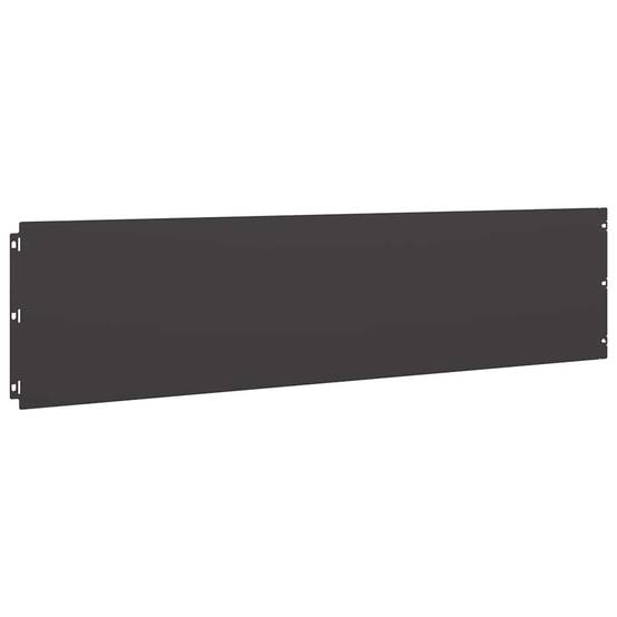 Bordure pelouse acier laminé jardin allée délimitation flexible 10pcs 25x103cm noir - ComfortXL Outdoor Living - Image 4