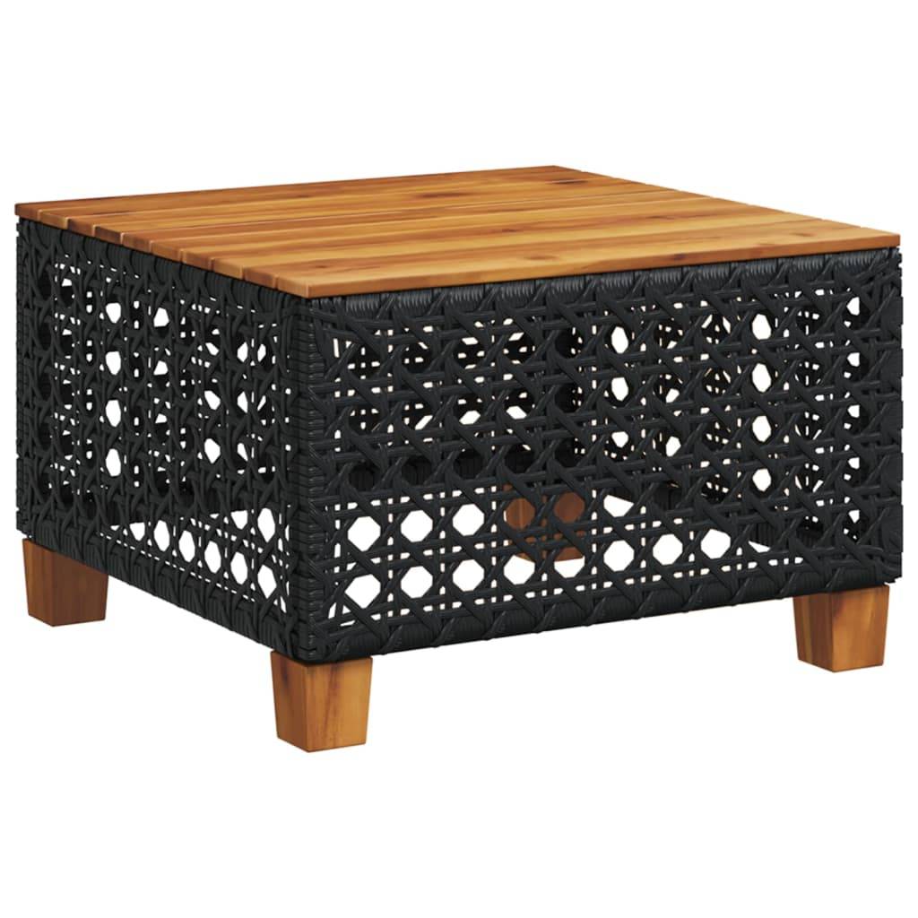 Vidaxl - Salon de jardin 8 pcs avec coussins noir résine tressée vidaXL 3261752 - Image 6