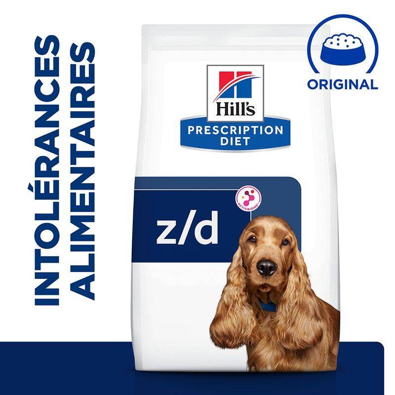 CROQUETTES CHIEN ADULT PRESCRIPTION DIETS Z/D FOOD SENSITIVITIES - HILL'S 8 kg - Image 2