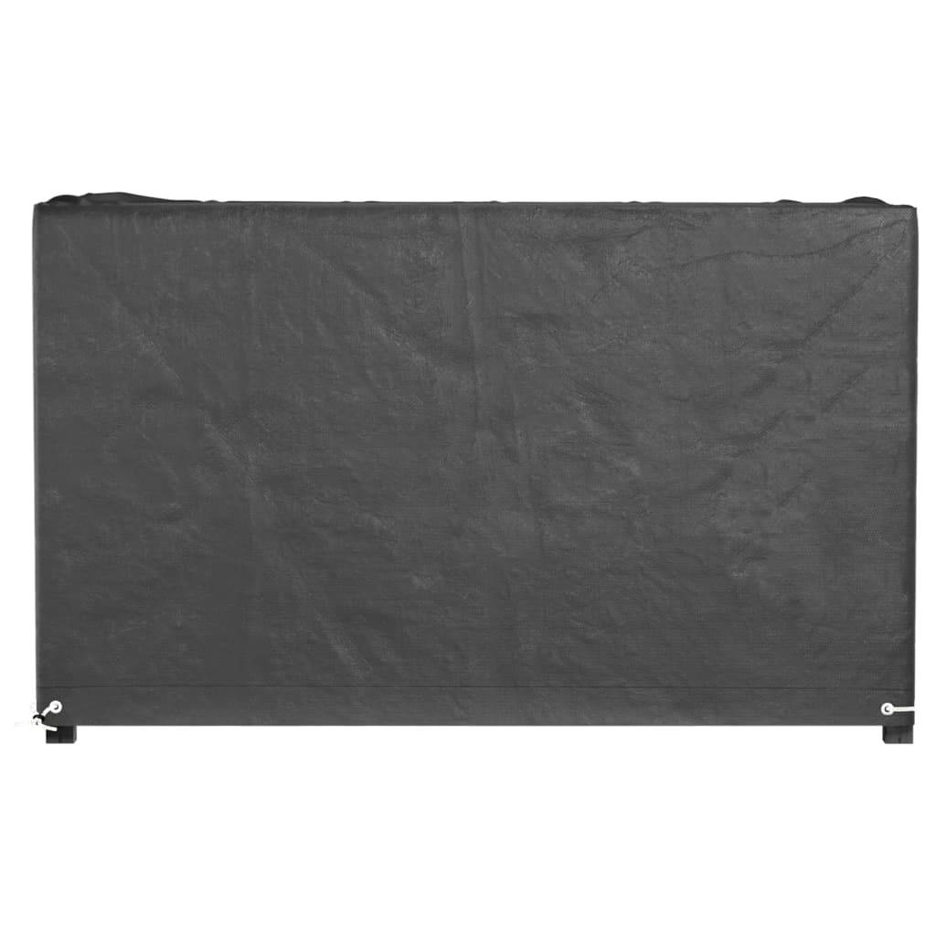 Vidaxl - Housses salon de jardin 2pcs 8œillets 125x55x75cm rectangulaire vidaXL 3155341 - Image 5
