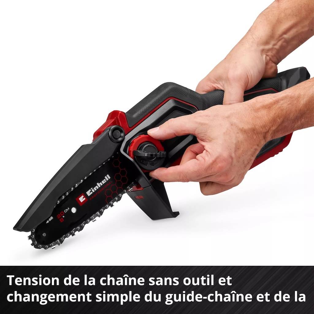 Einhell - Tronçonneuse sur batterie – GP-PS 18/20 Li BL-Solo - 15 cm - Brushless - 8 m/s - 18 V Einhell - Image 4