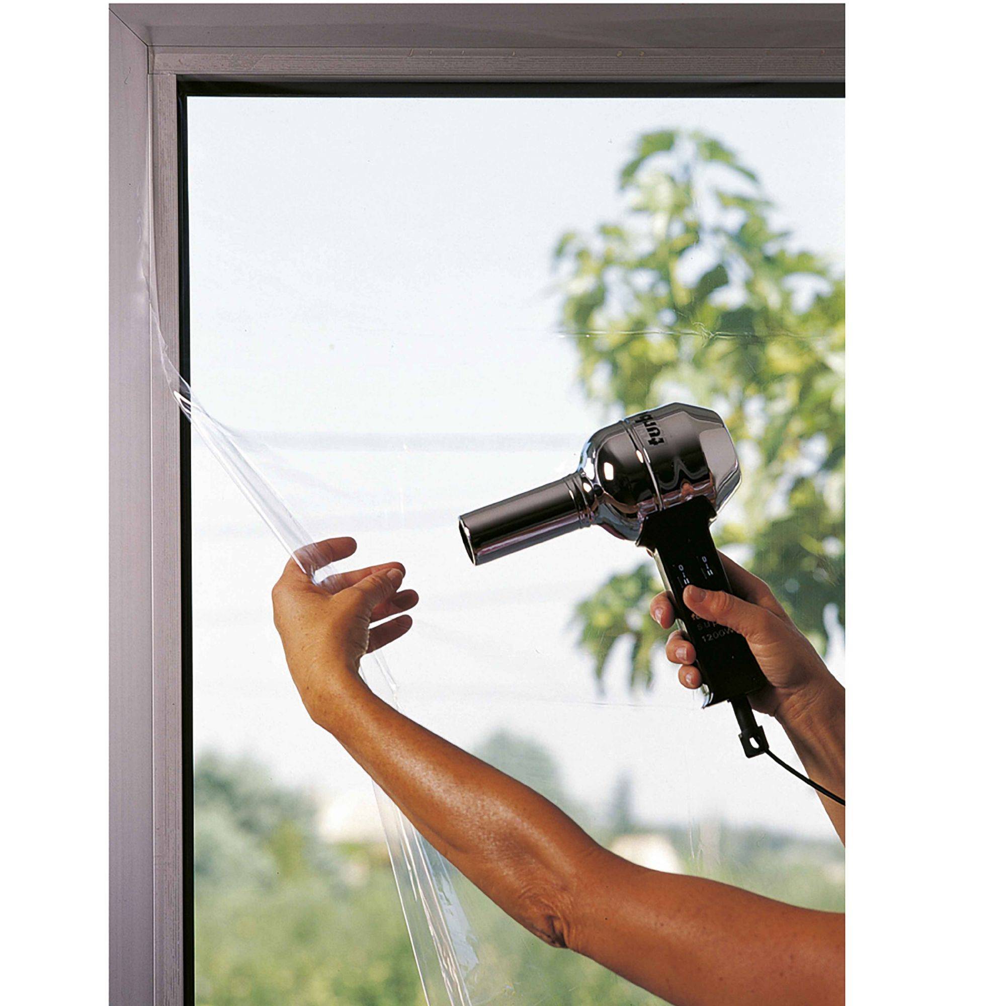 Geko - Film de survitrage thermo-rétractable - 1,50  x 2,50 m ( 3,75 m² ) - Image 1