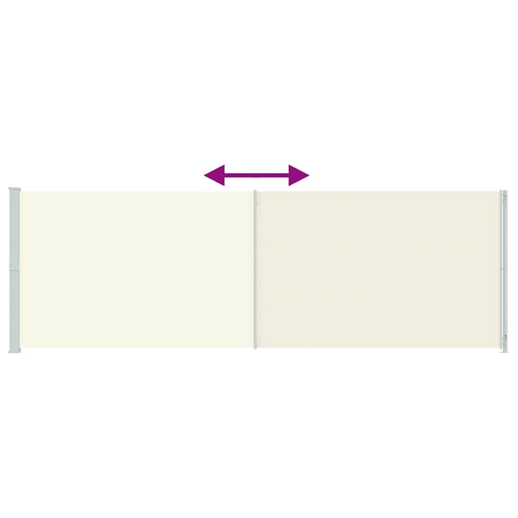 Vidaxl - Auvent latéral rétractable de patio 200x600 cm Crème vidaXL 317971 - Image 4