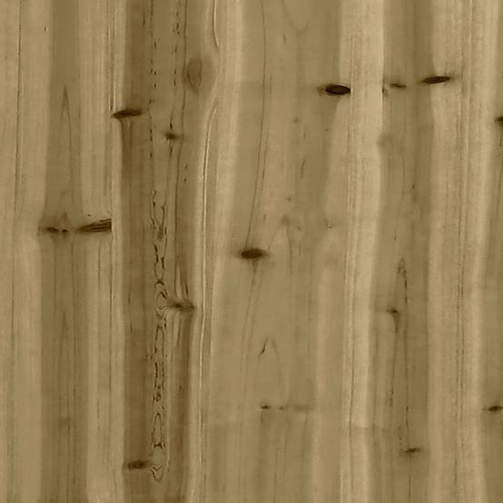 Jardinière bois de pin naturel 50 x 50 x 50 cm - PANGIVO - Image 10