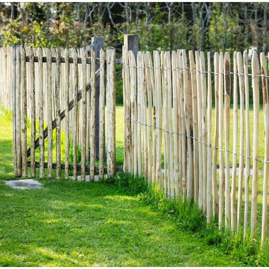 Ganivelle clôture en bois L 5m x H 1m00 - Espacement des piquets 3 à 5 cm - Easy Clôture - Image 5