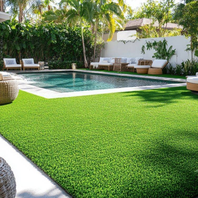 Gazon Synthétique GREEN ECO 25mm - 4Mx15M soit 60m2 - BBE - Image 1