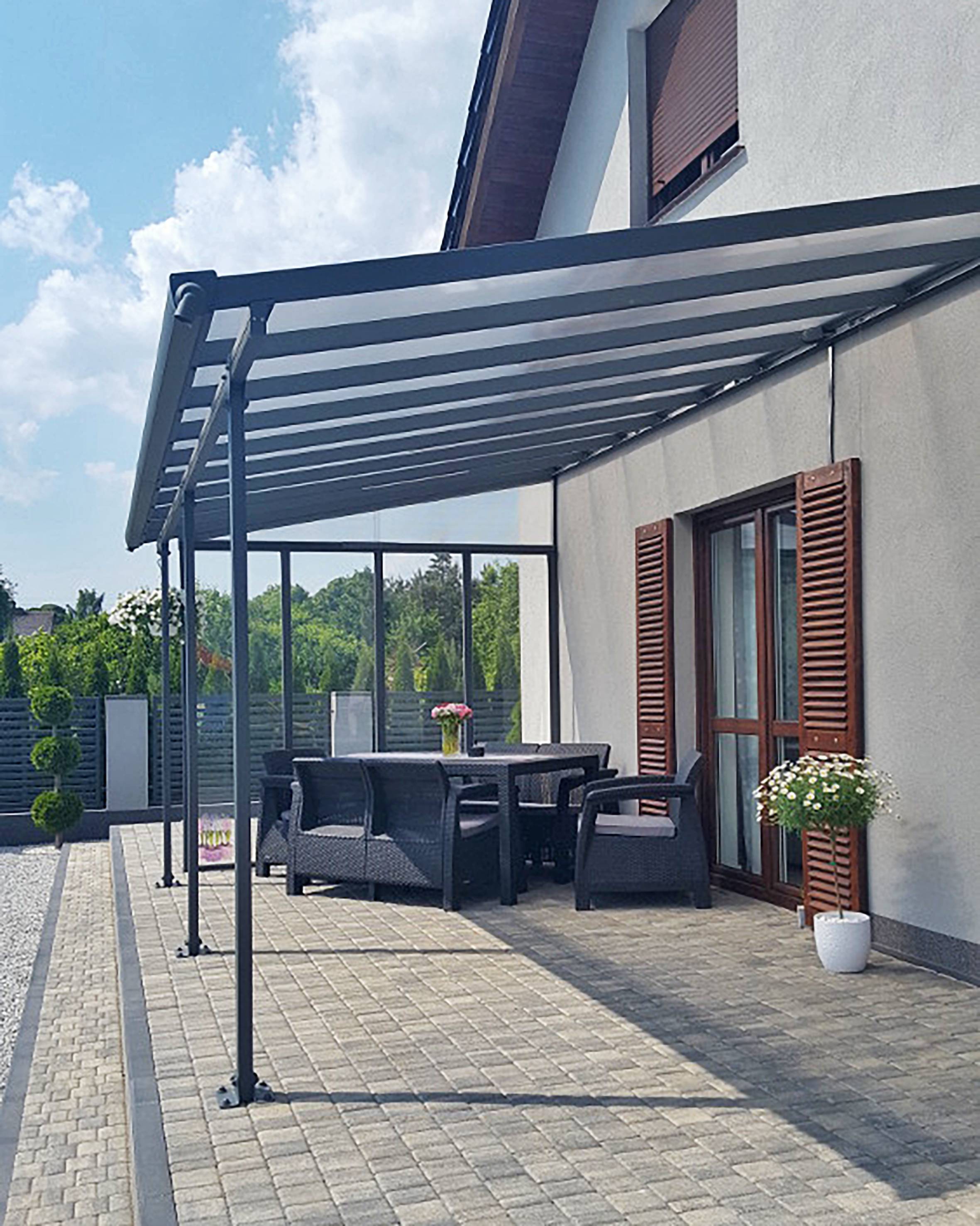 Canopia - Canopia Pergola Feria 3X5,5 Grise - Image 3