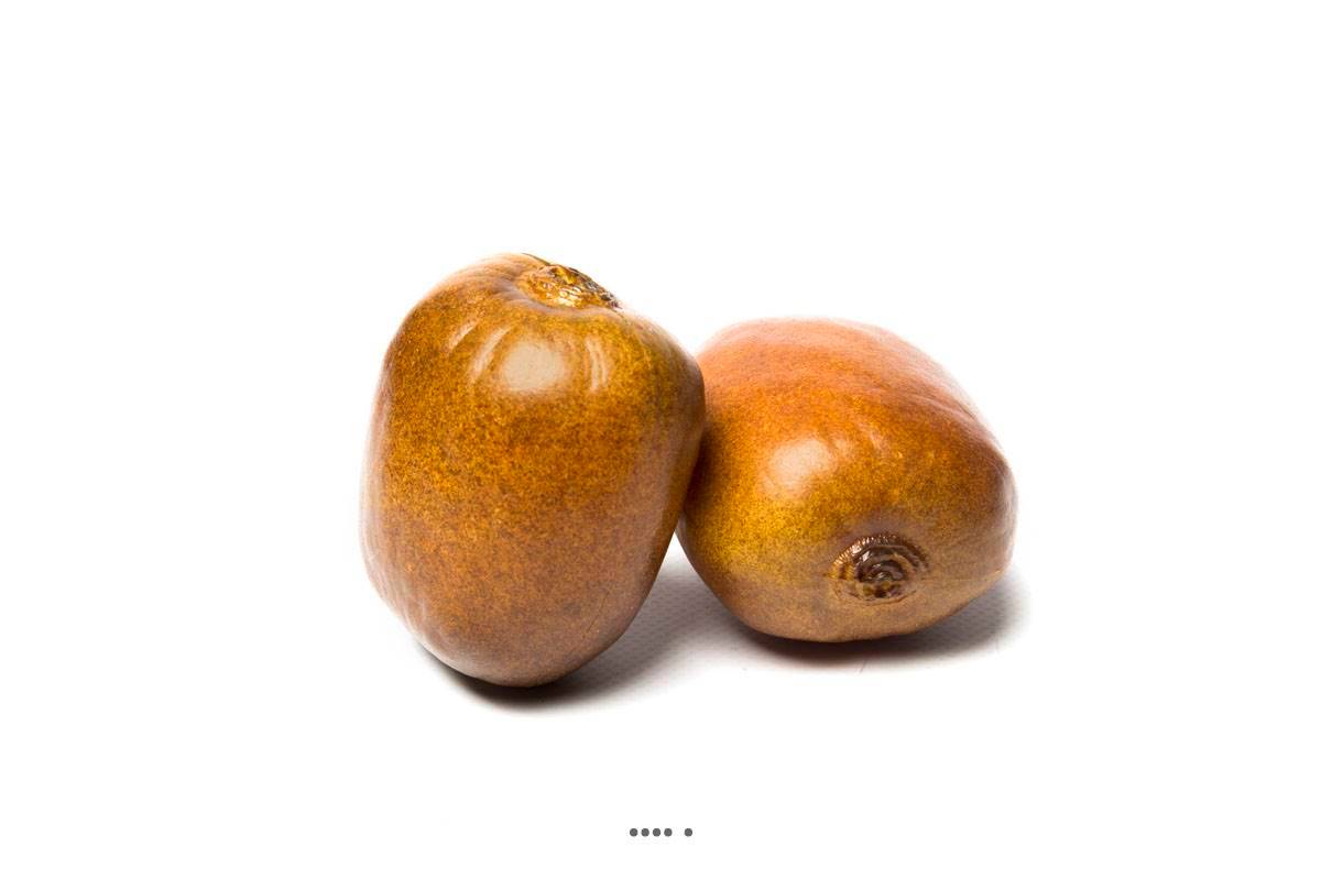 Artificielles - Kiwi artificiel en lot de 2 en Plastique soufflé D 65x70 mm - Image 2