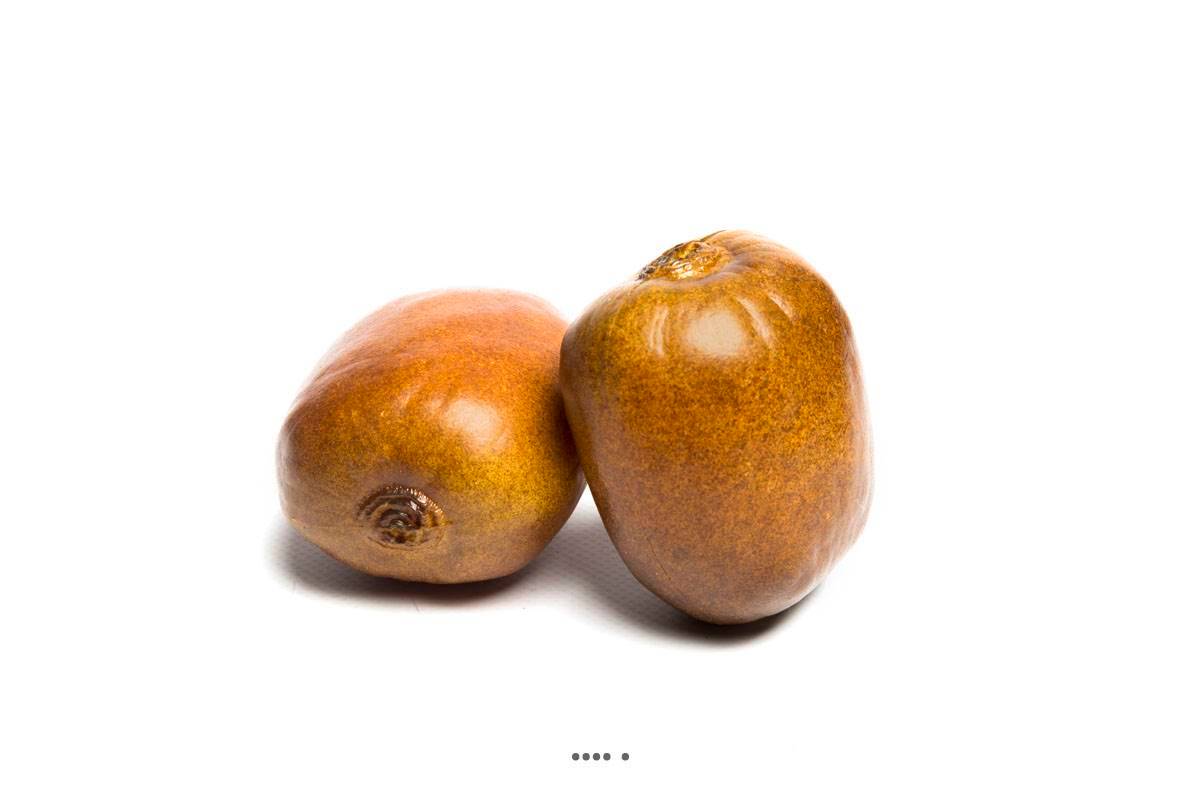 Artificielles - Kiwi artificiel en lot de 2 en Plastique soufflé D 65x70 mm - Image 1