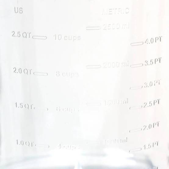 Essoreuse à Salade "Graduée" 2,5L Gris - Image 3