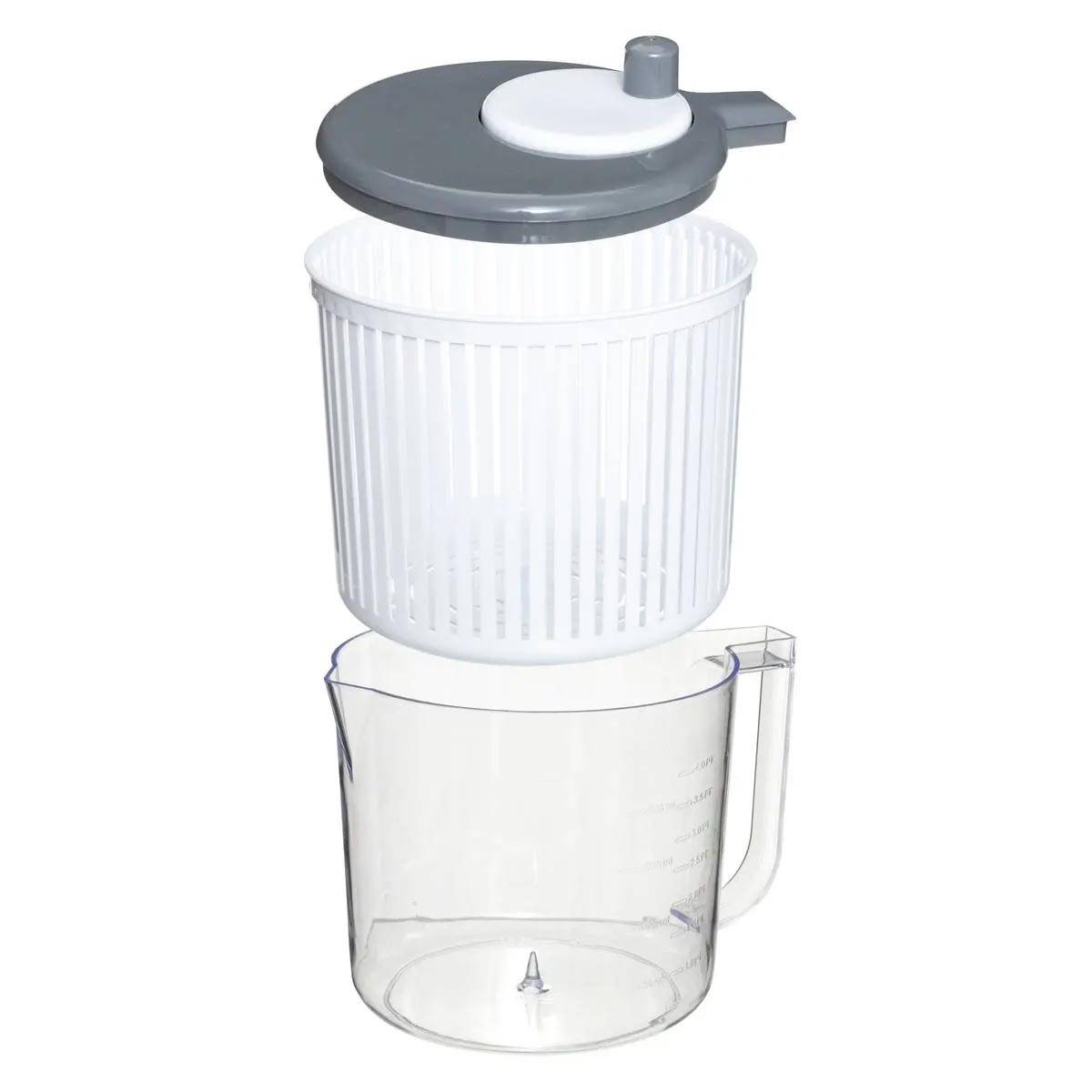 Essoreuse à Salade "Graduée" 2,5L Gris - Image 2