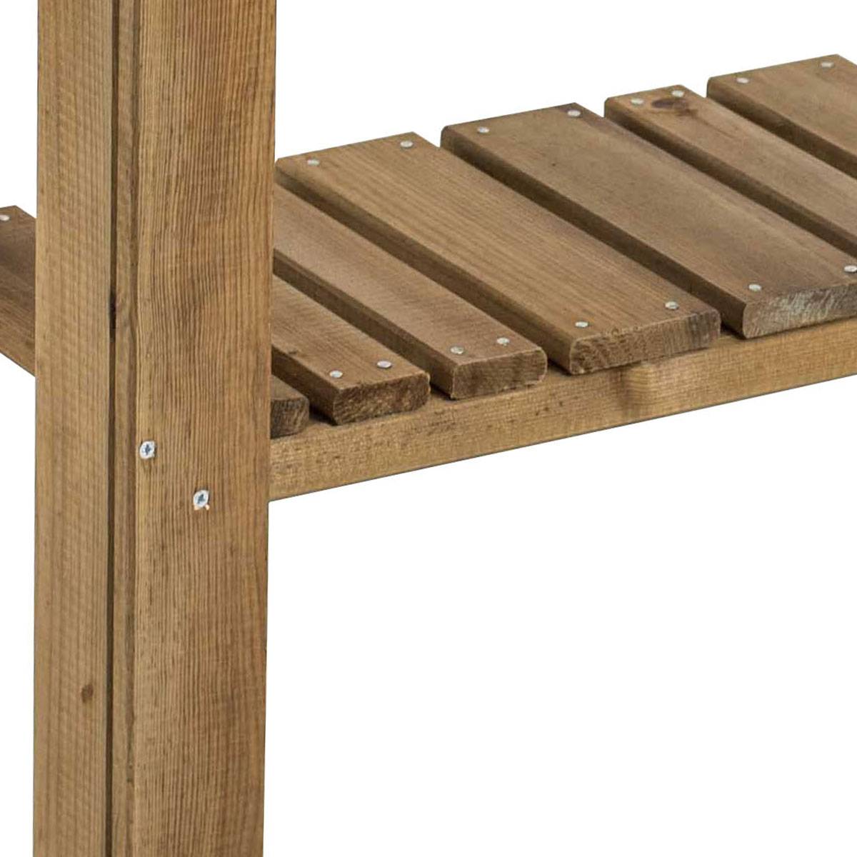 Potager bac rectangulaire sur pied en bois - Cémonjardin - Image 2