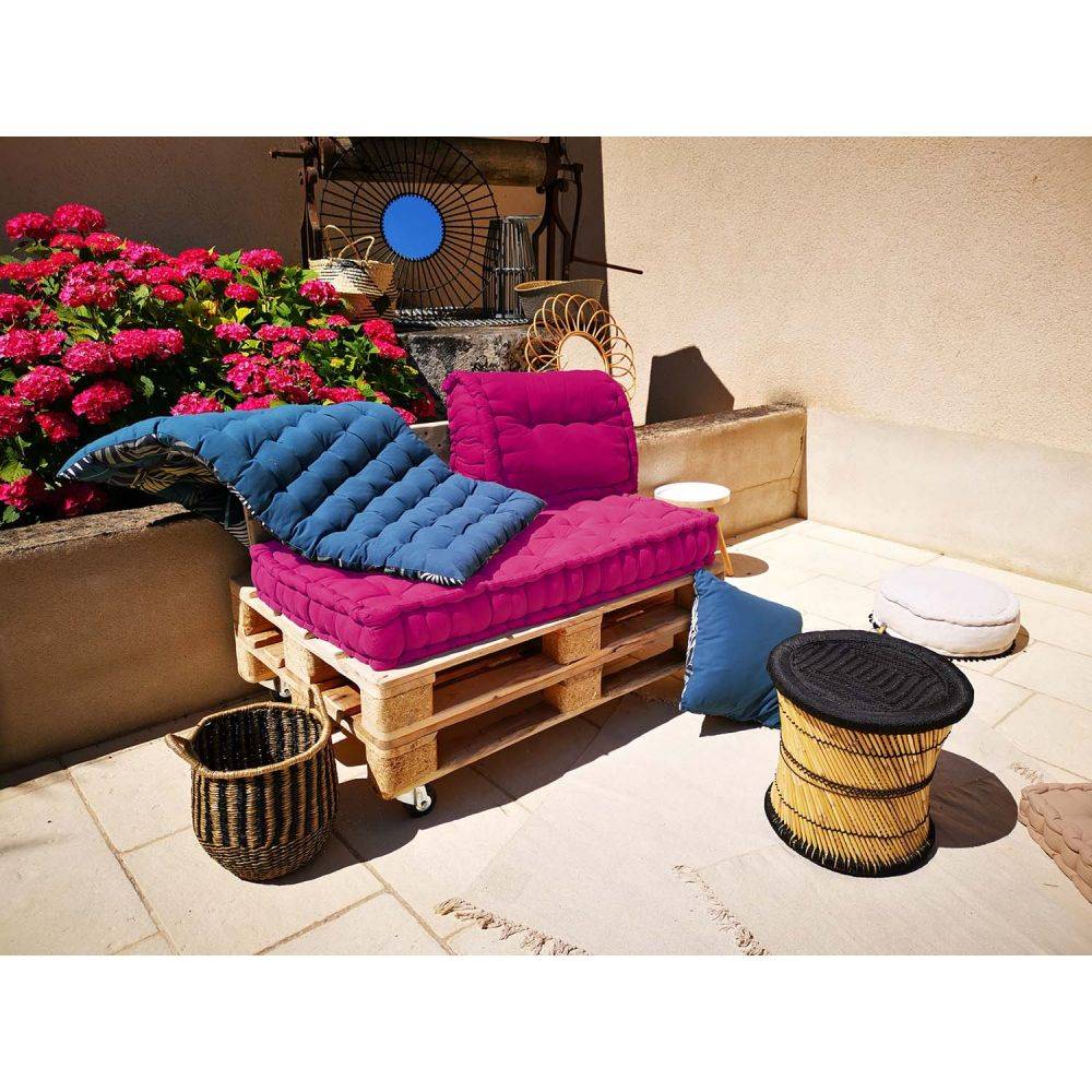 Jardindeco - Coussin cale-rein en coton coloré - Image 2