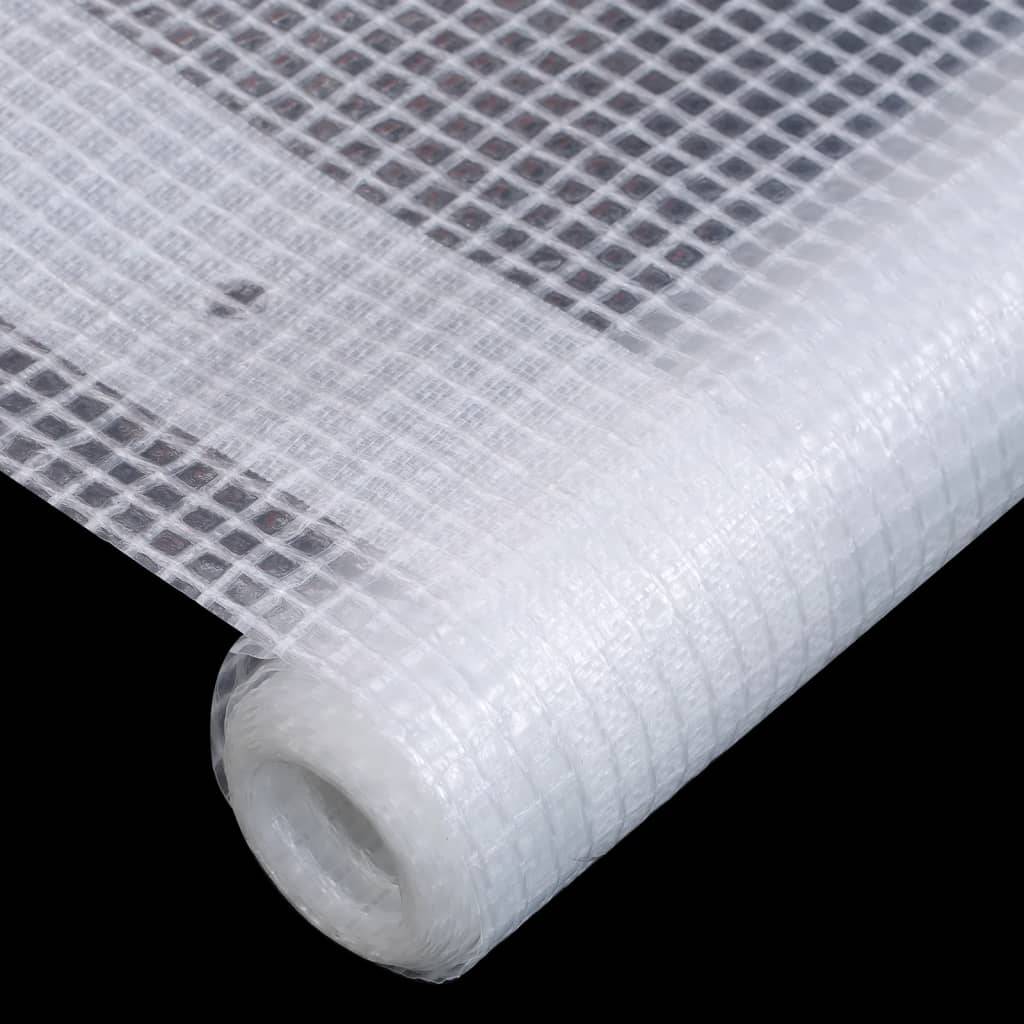 Lot de 2 Toiles Carrées pour Serre Leno PE 260g/m² Imperméable et Durable Blanc 3x3 m – ComfortXL Outdoor Living - Image 5