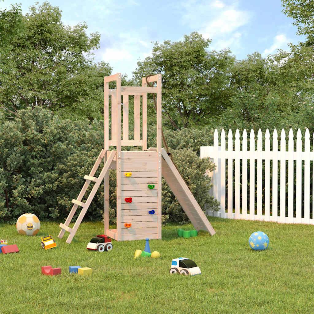 Aire de jeux d'extérieur - Jeu Plein air enfant bois de pin massif-JU1698 - Image 2