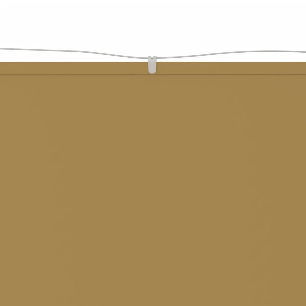Helloshop26 - Auvent vertical 140 x 800 cm tissu oxford beige - Image 2
