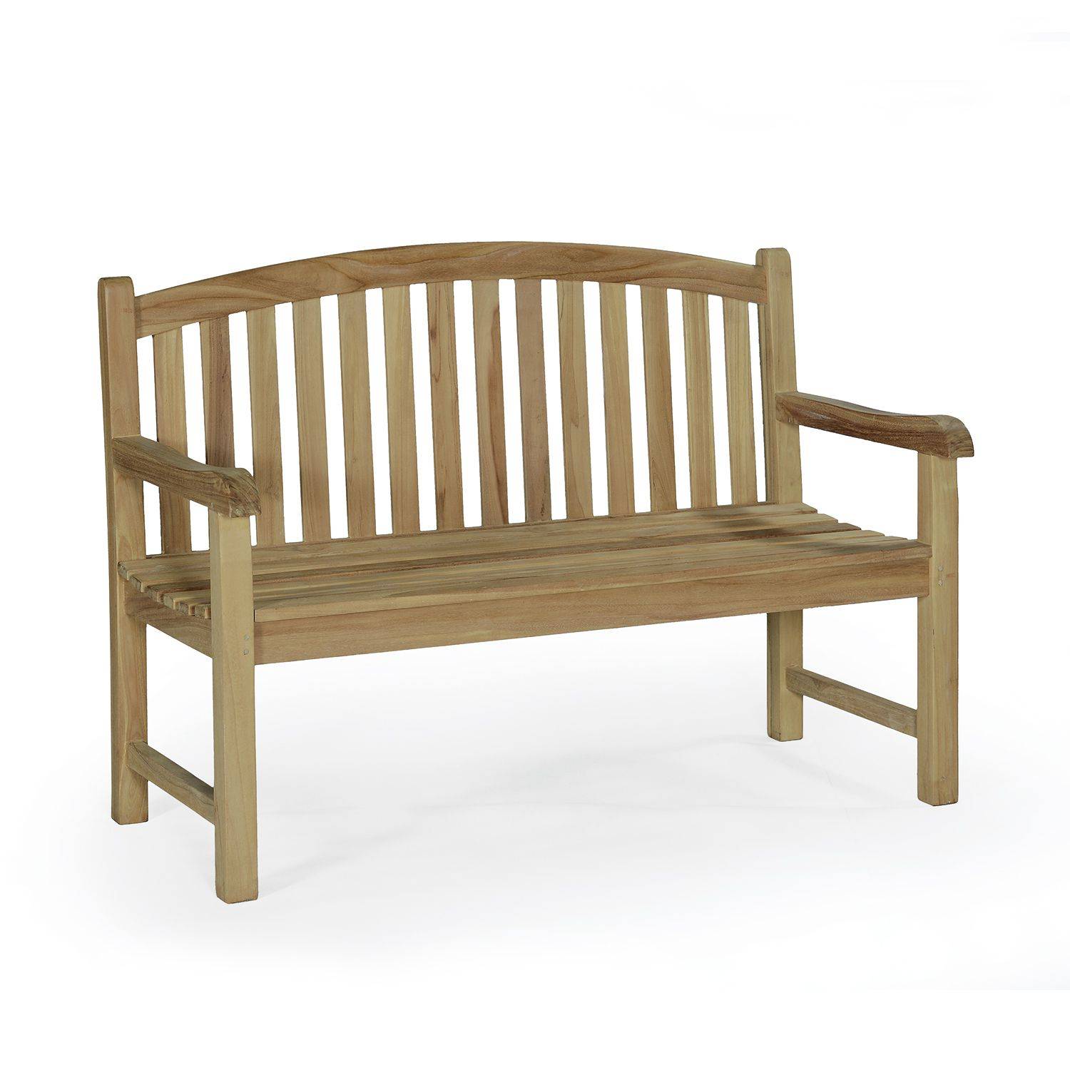 Banc en teck massif Oxford 130 cm - TECK'Attitude - Image 1