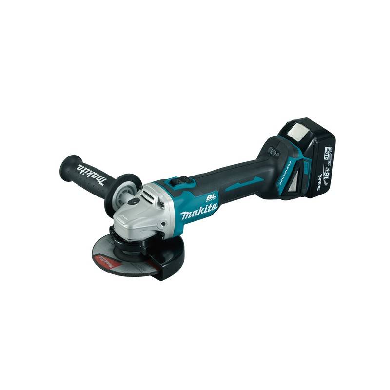 Makita - Lot 3 outils 18V - perceuse visseuse DDF486 + perfo-burineur DHR243 + disqueuse DGA506 - MAKITA - avec 3 batteries 18V 5.0Ah - chargeur - MakPac - DLX - Image 3