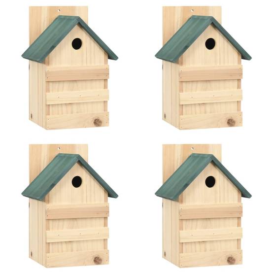 Lot de 4 Nichoir Prolenta Naturel 23 X 19 X 33 cm - P87209N - Image 1
