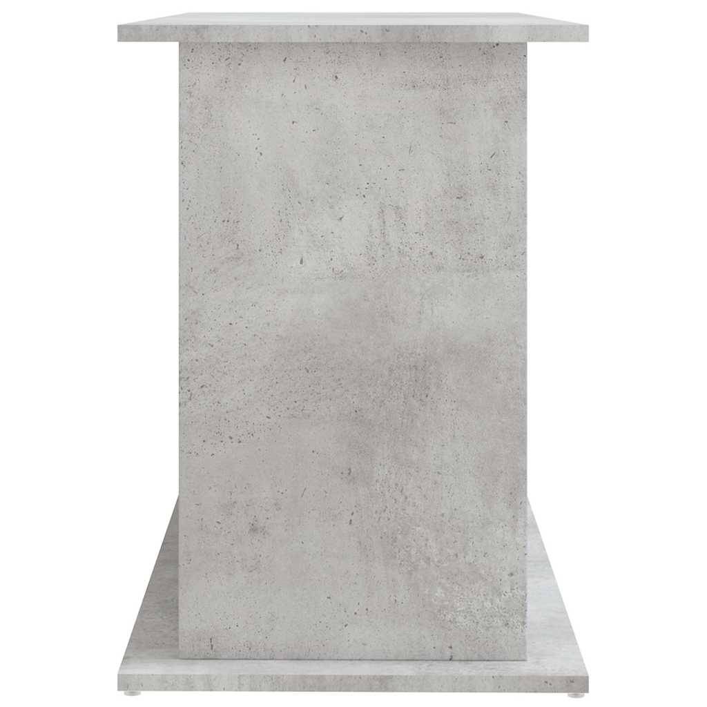 Support Aquarium Bois d'ingénierie Style Industriel Rangement Gris Béton 101 cm - ComfortXL Outdoor Living - Image 7