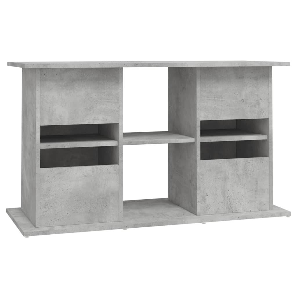 Support Aquarium Bois d'ingénierie Style Industriel Rangement Gris Béton 101 cm - ComfortXL Outdoor Living - Image 8