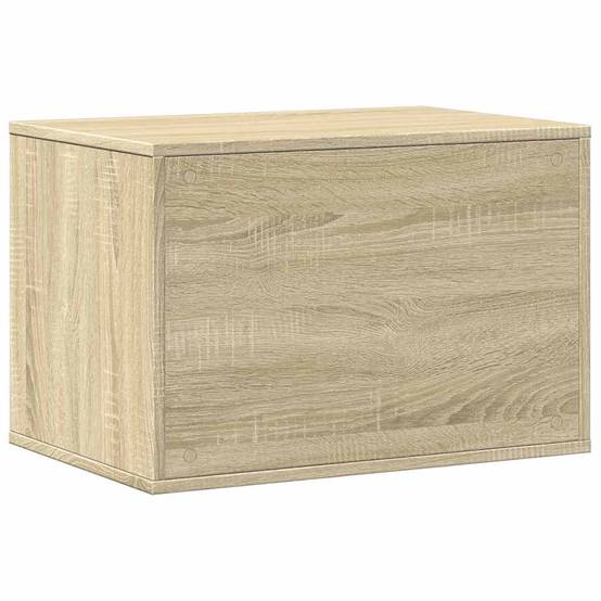 Meuble de bac à litière bois d'ingénierie chêne sonoma 60 x 40 x 40 cm - PANGIVO - Image 7