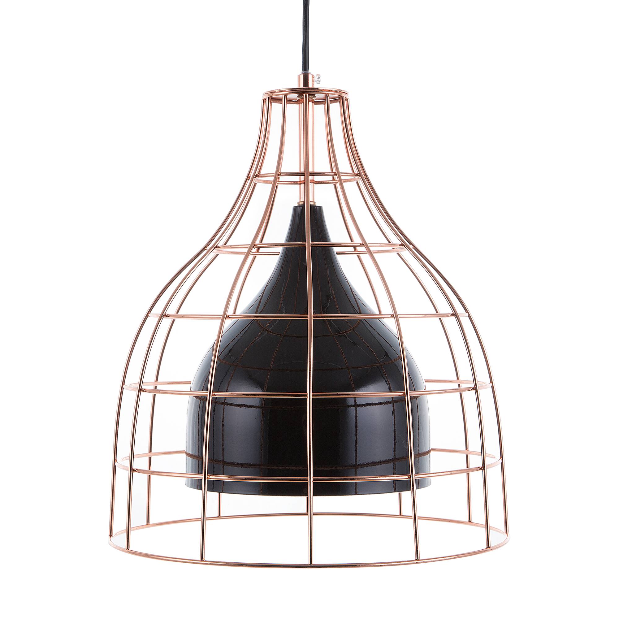 Beliani - Lampe suspension Métal Noir TRESA - Beliani - Image 2