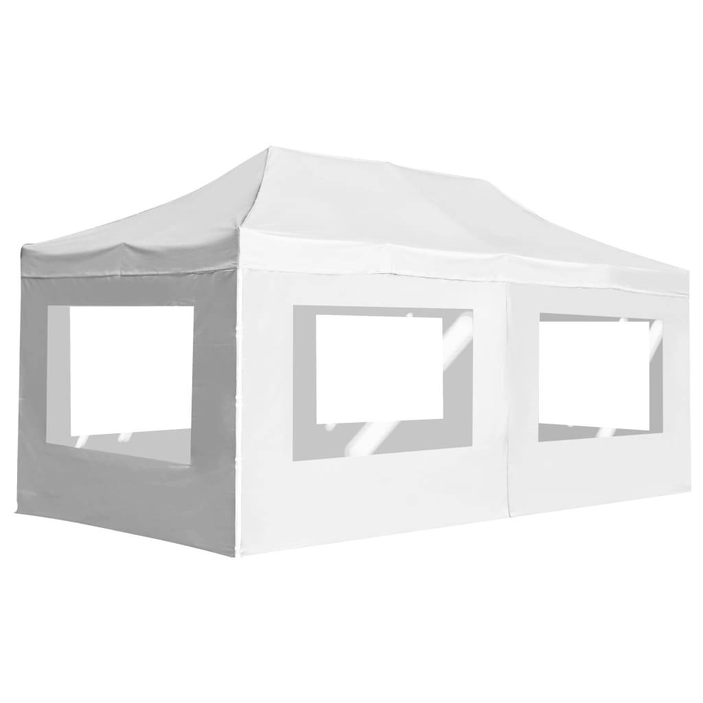 Tente de réception aluminium blanc 600 x 300 x 307 cm - PANGIVO - Image 1