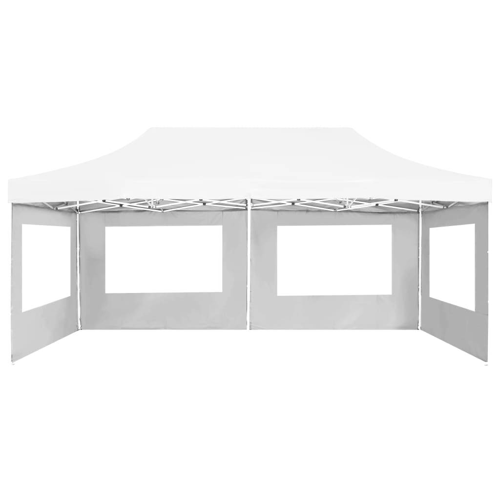 Tente de réception aluminium blanc 600 x 300 x 307 cm - PANGIVO - Image 5