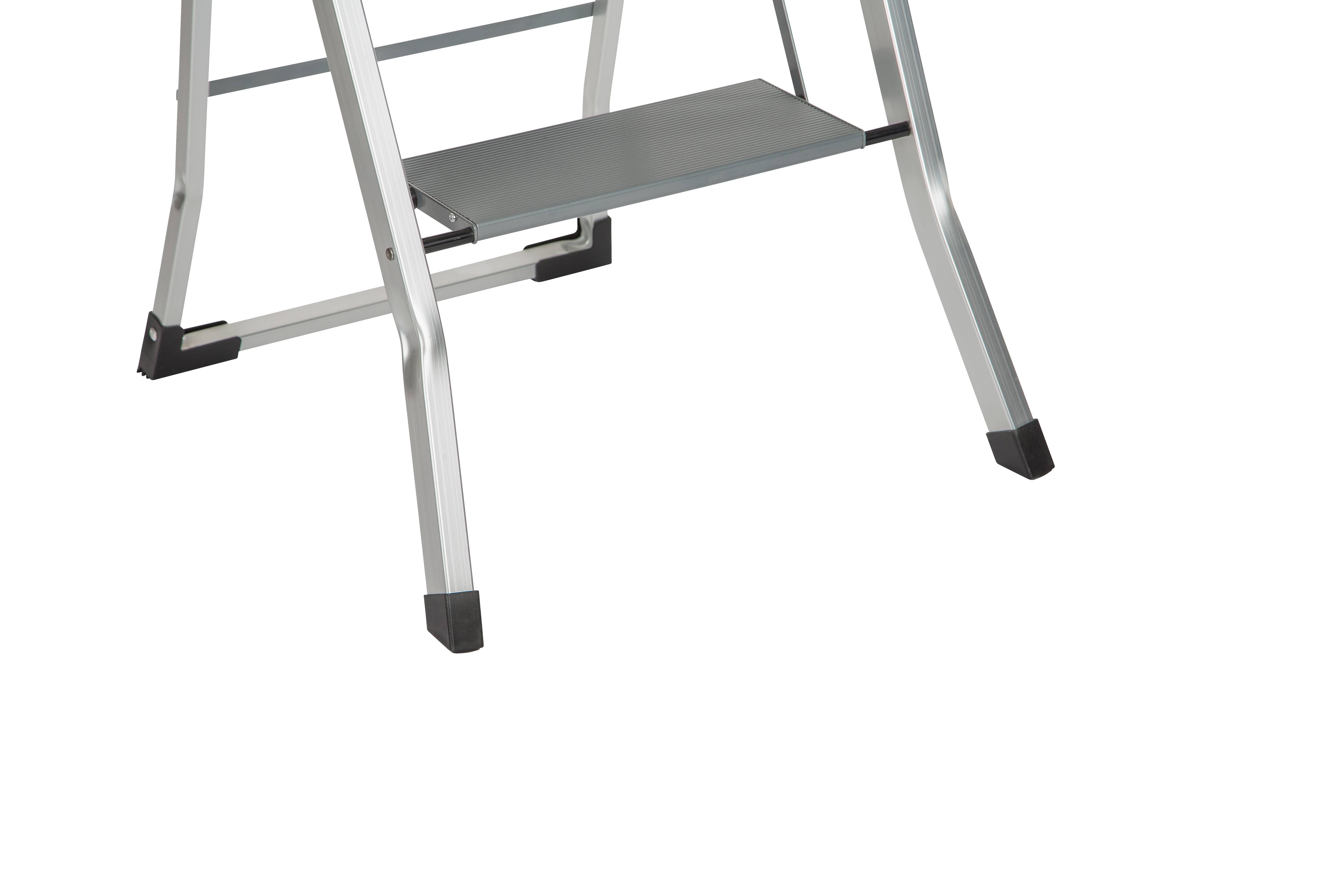 Escabeau 2 marches aluminium léger, stable et anticorrosion - ESCALO - Image 6