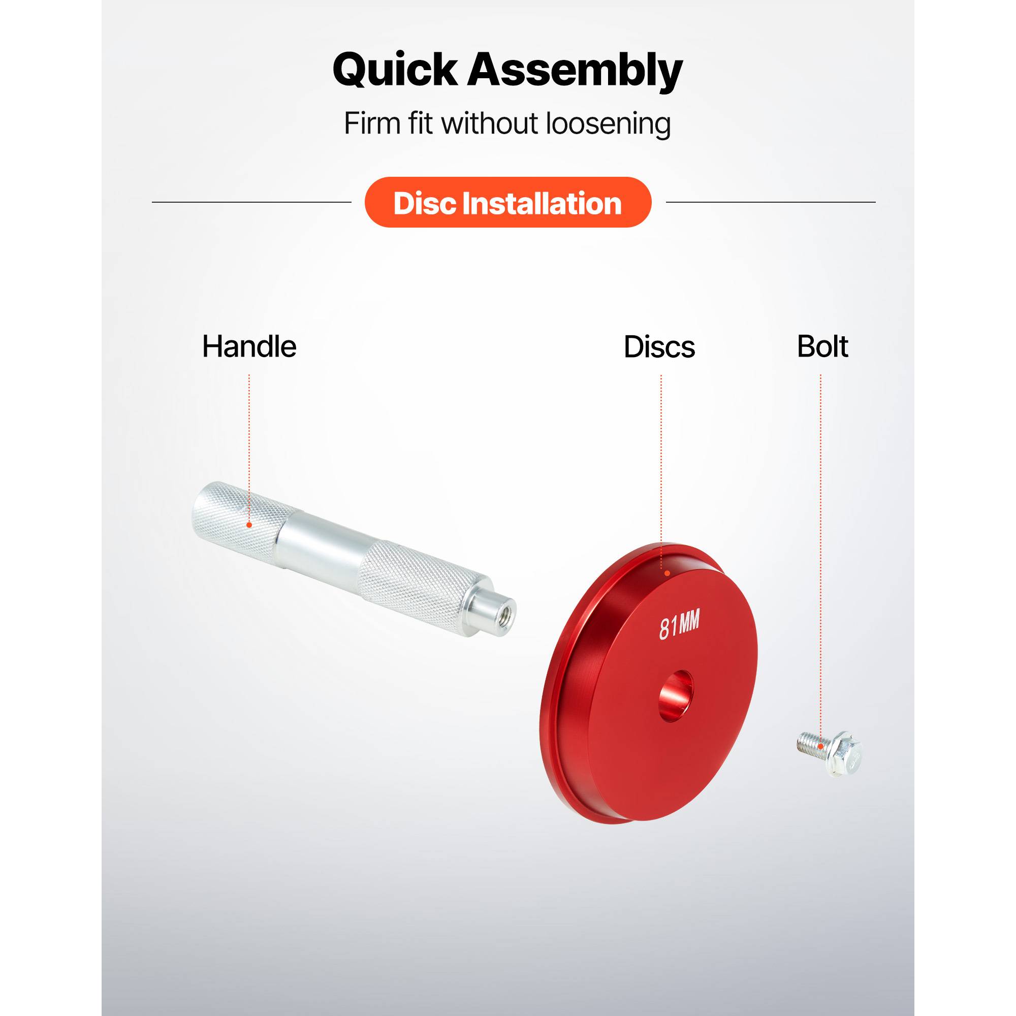 Vevor - Vevor Kit De Presse À Roulements Outils De Démontage De Bagues Joints 43pcs - Image 7