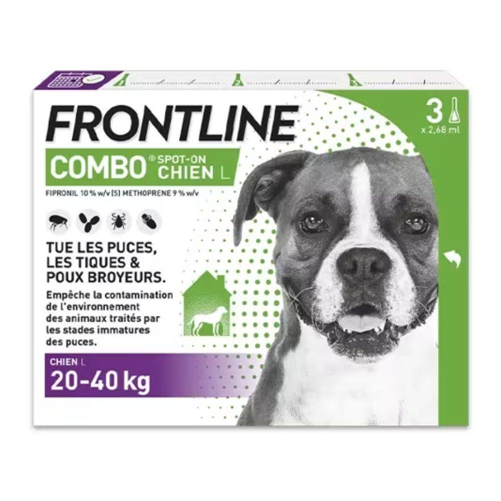 Frontline - Frontline Combo Chien - 3 plaquettes 3 pipettes - Image 7