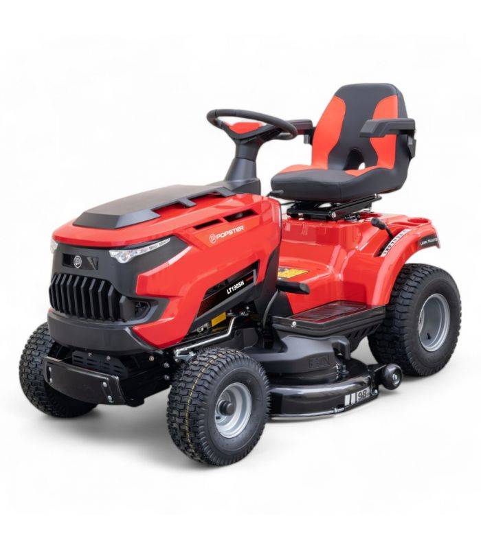 popster - Tondeuse thermique autoportée 98 cm mulching, 452 cm³, démarrage électrique - POPSTER LT1-98SH-L452 - Image 2