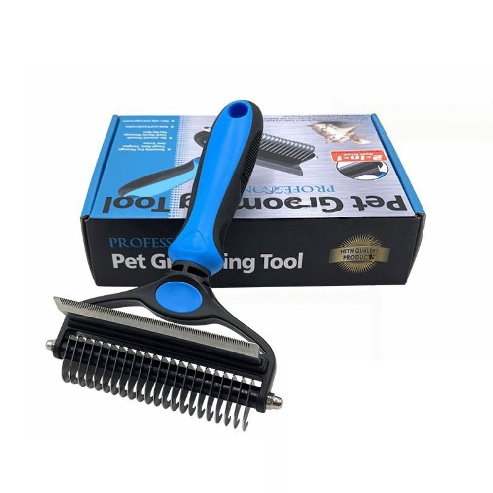 Brosse 2 en 1 pour chiens et chats - IntiMeg - Image 5