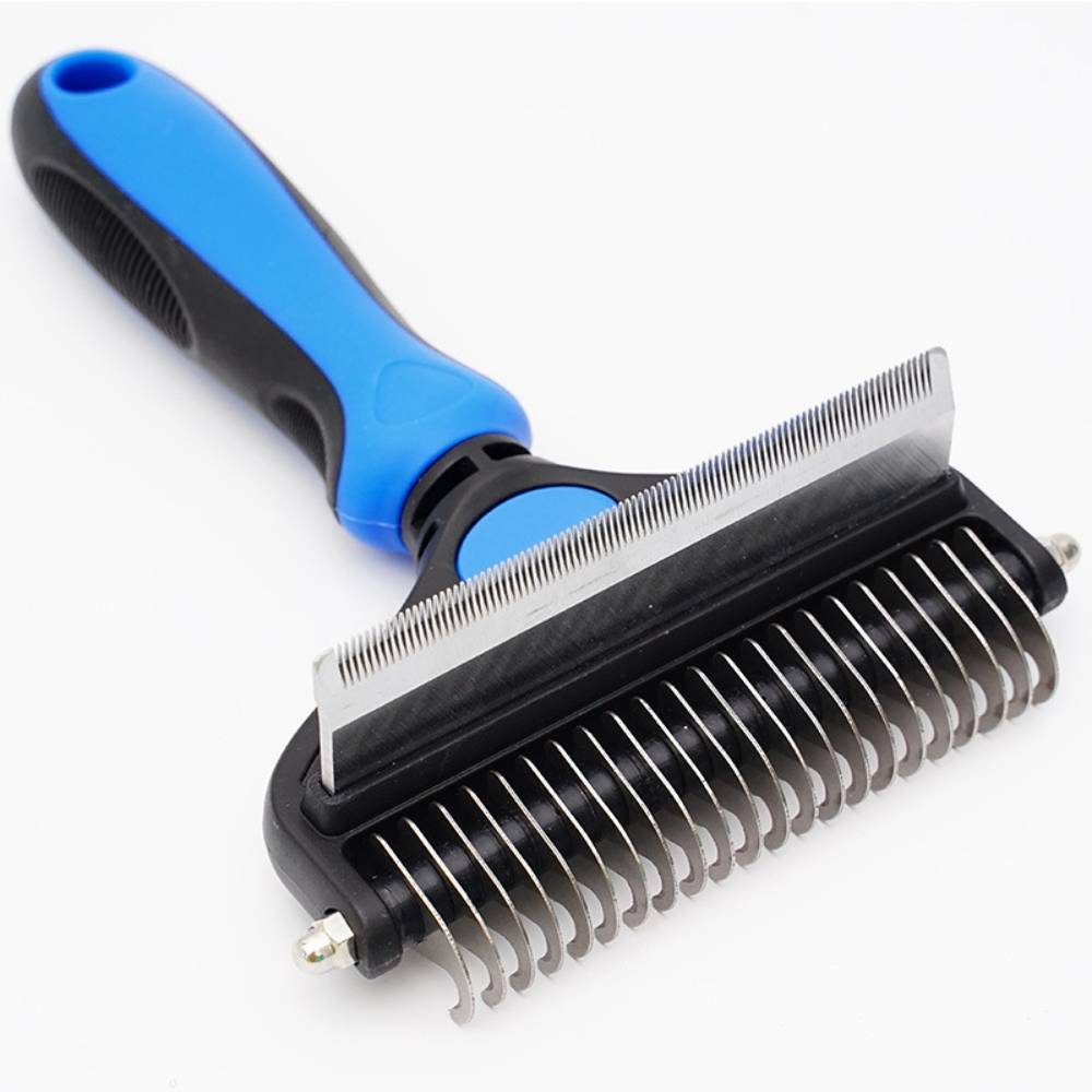 Brosse 2 en 1 pour chiens et chats - IntiMeg - Image 2