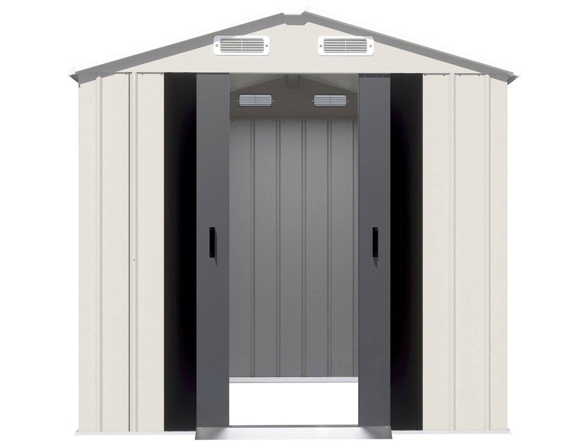 Habitat Et Jardin - Abri De Jardin En Métal "nebraska" - 4,12 M² - Beige -habitat Et Jardin - Image 4