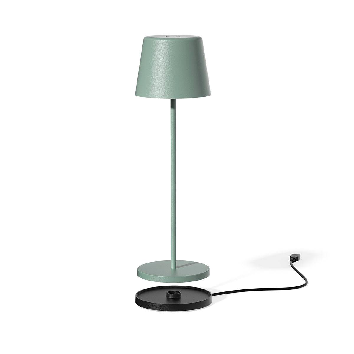 Lumisky - Lampe de table sans fil KELLY Vert H38cm - Image 7