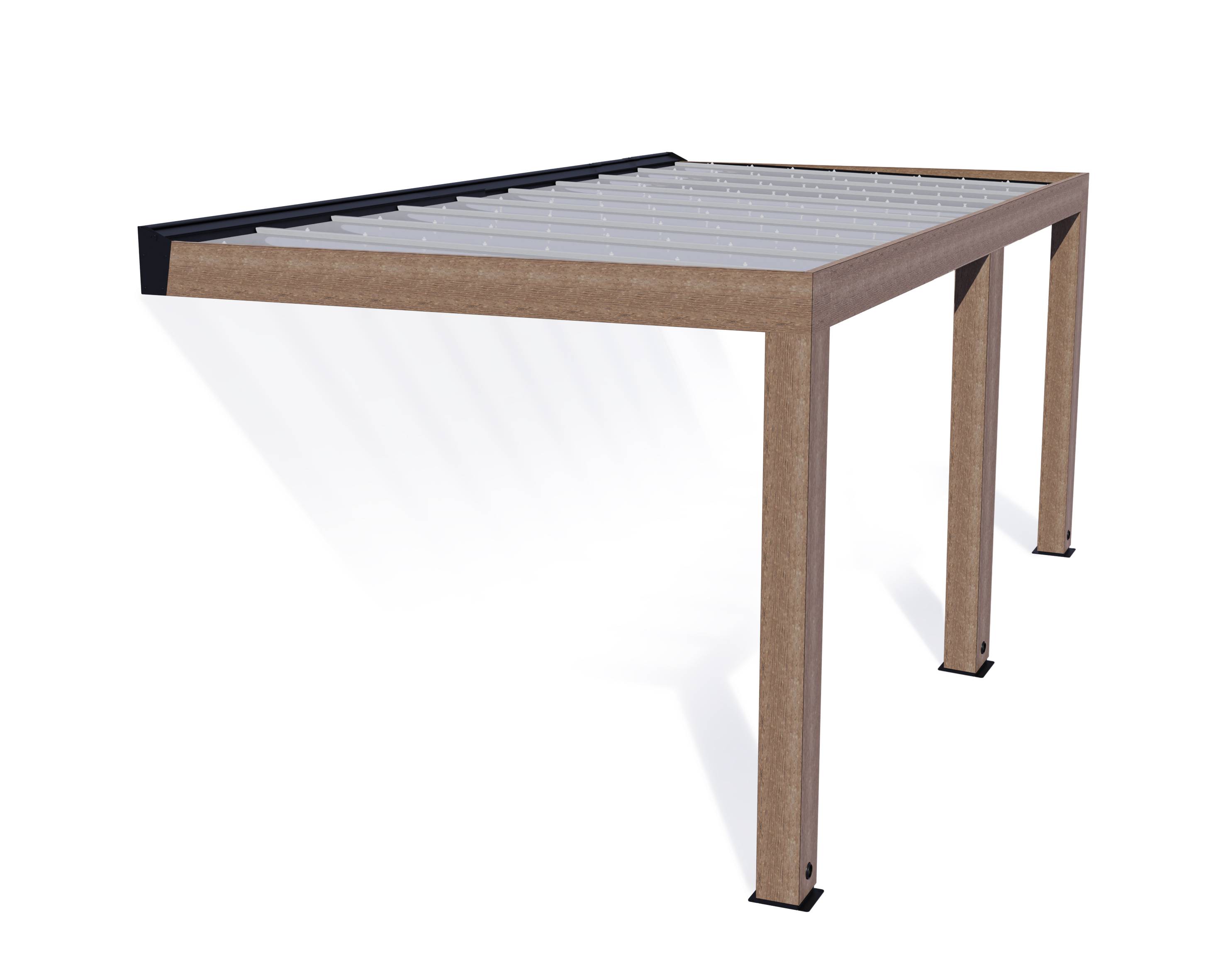 Canopia - Canopia Pergola Helsinki 3 x 6 m Pergola en bois de cèdre - Image 1