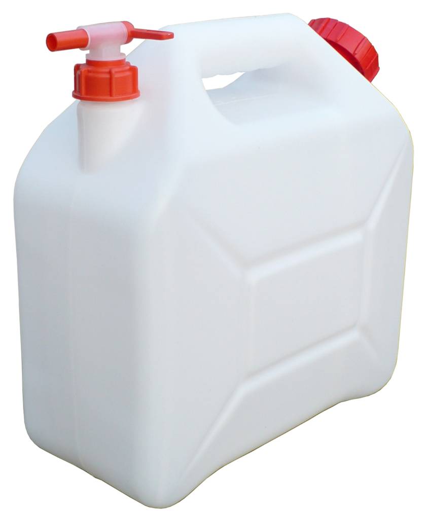 BelliJardin - Jerrican alimentaire 20 L polyéthylène translucide - BELLIJARDIN