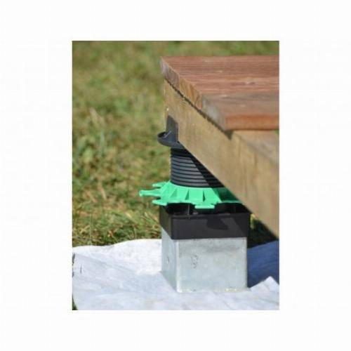 Jouplast - Plot réglable pour lambourde de terrasse surélevée - 80-140mm - lot de 40 - Image 2