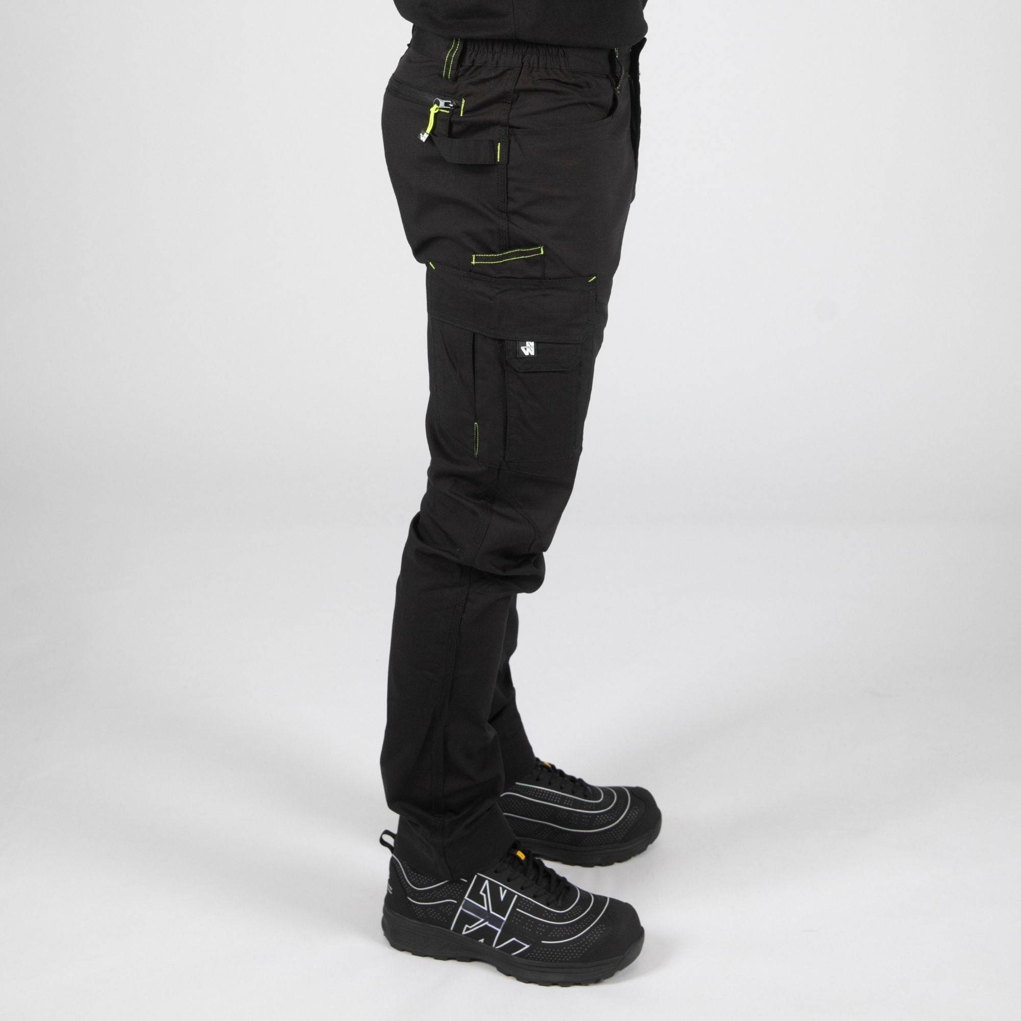 taille 54 - edward - pantalon de travail - 1386 noir - Image 4