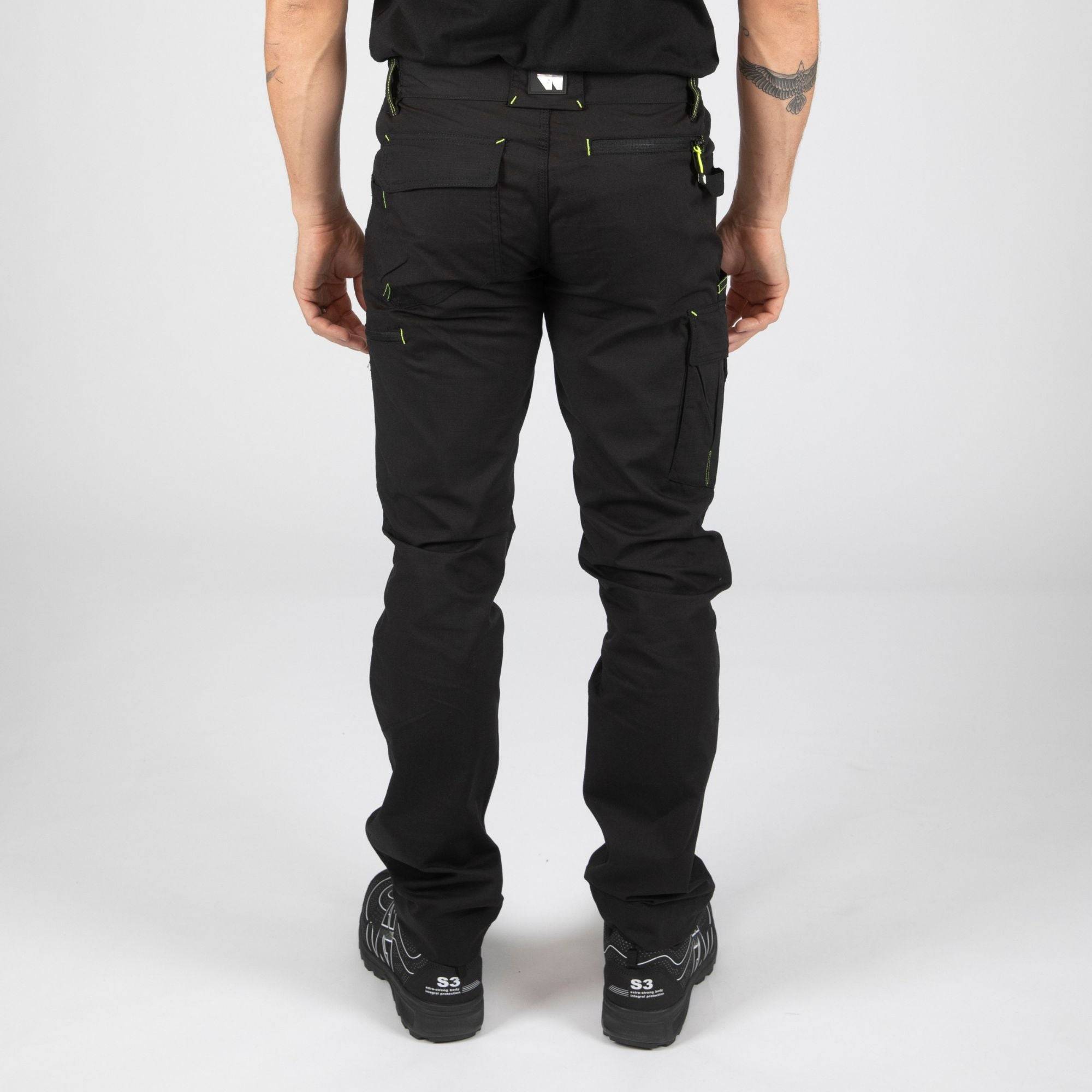 taille 54 - edward - pantalon de travail - 1386 noir - Image 3