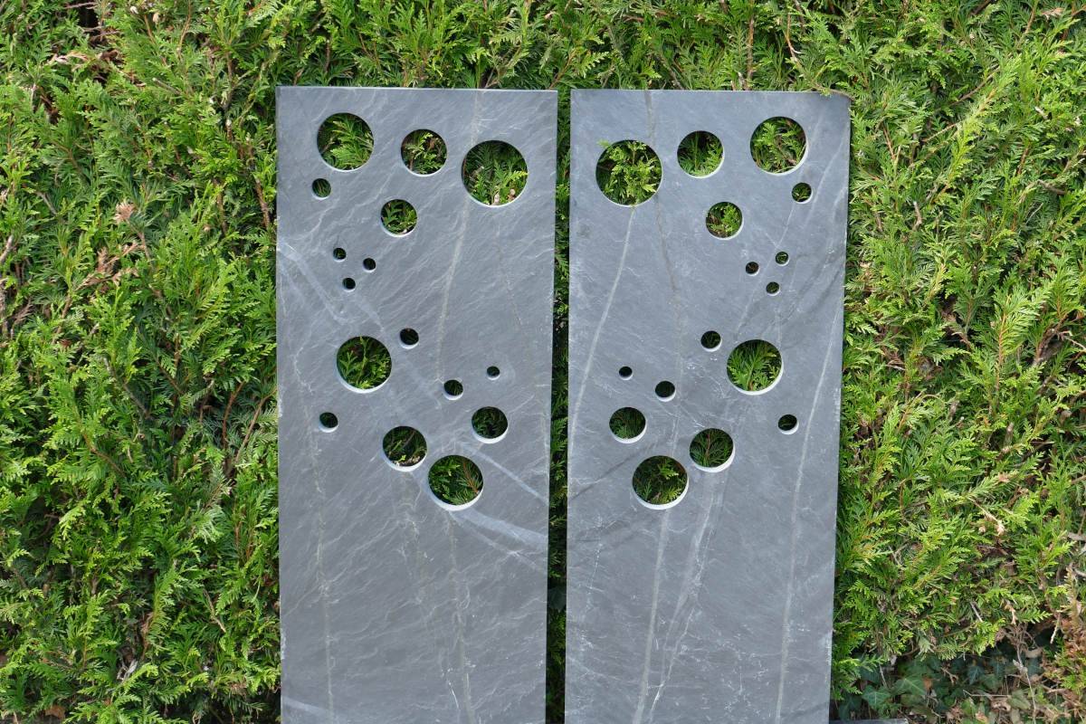 ClassGarden - TOTEM ARDOISE XL 120x50 cm - Bullettes - Pack de 2 Totems - Image 10