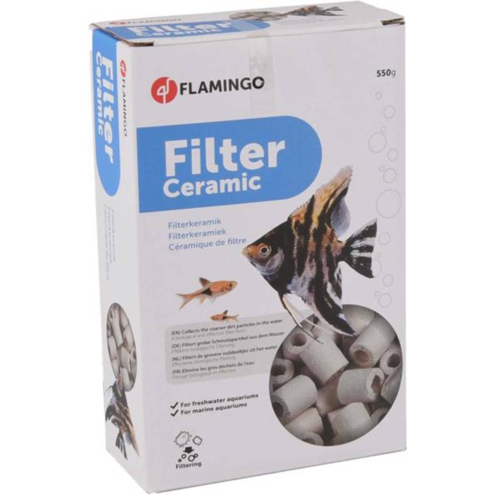 Flamingo - Céramique de filtration en tubes (Nouilles) 550 g pour Aquarium - Image 3
