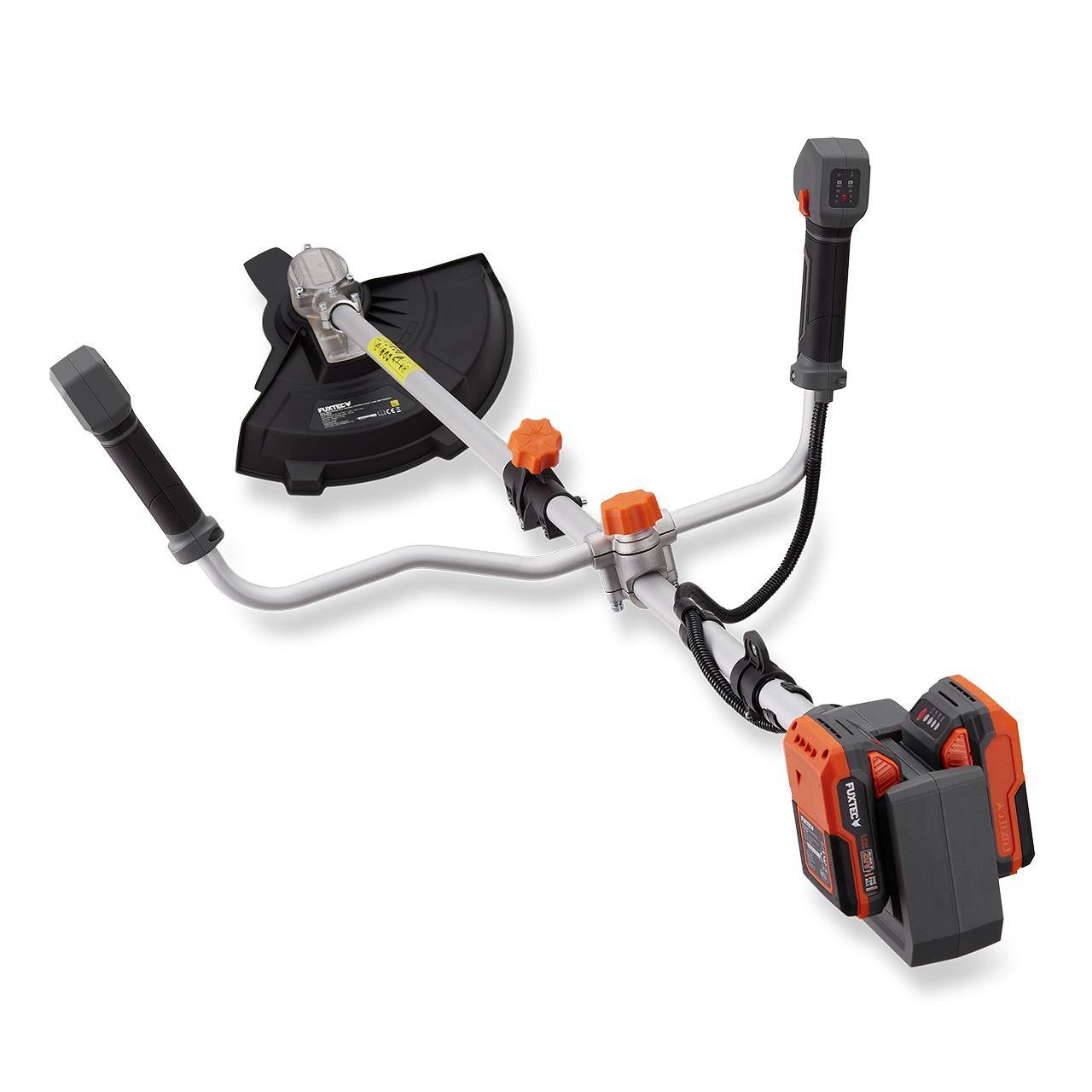 FUXTEC - FUXTEC FX-E2MSCSET Débroussailleuse sans fil 40V 2 en 1 avec 2 batteries 20V 2Ah et double chargeur - Image 5