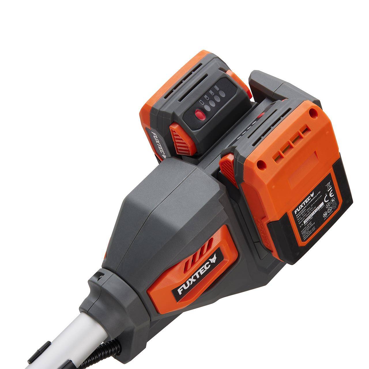 FUXTEC - FUXTEC FX-E2MSCSET Débroussailleuse sans fil 40V 2 en 1 avec 2 batteries 20V 2Ah et double chargeur - Image 8